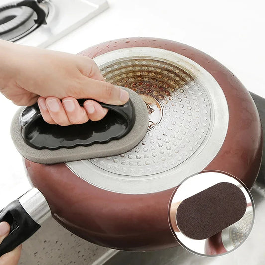 Magische Keuken Sponsborstel Melamine Reinigungsborstel für Küche & Bad – Effektive Entkalkung, Anti-Slip Griff, Umweltfreundlich