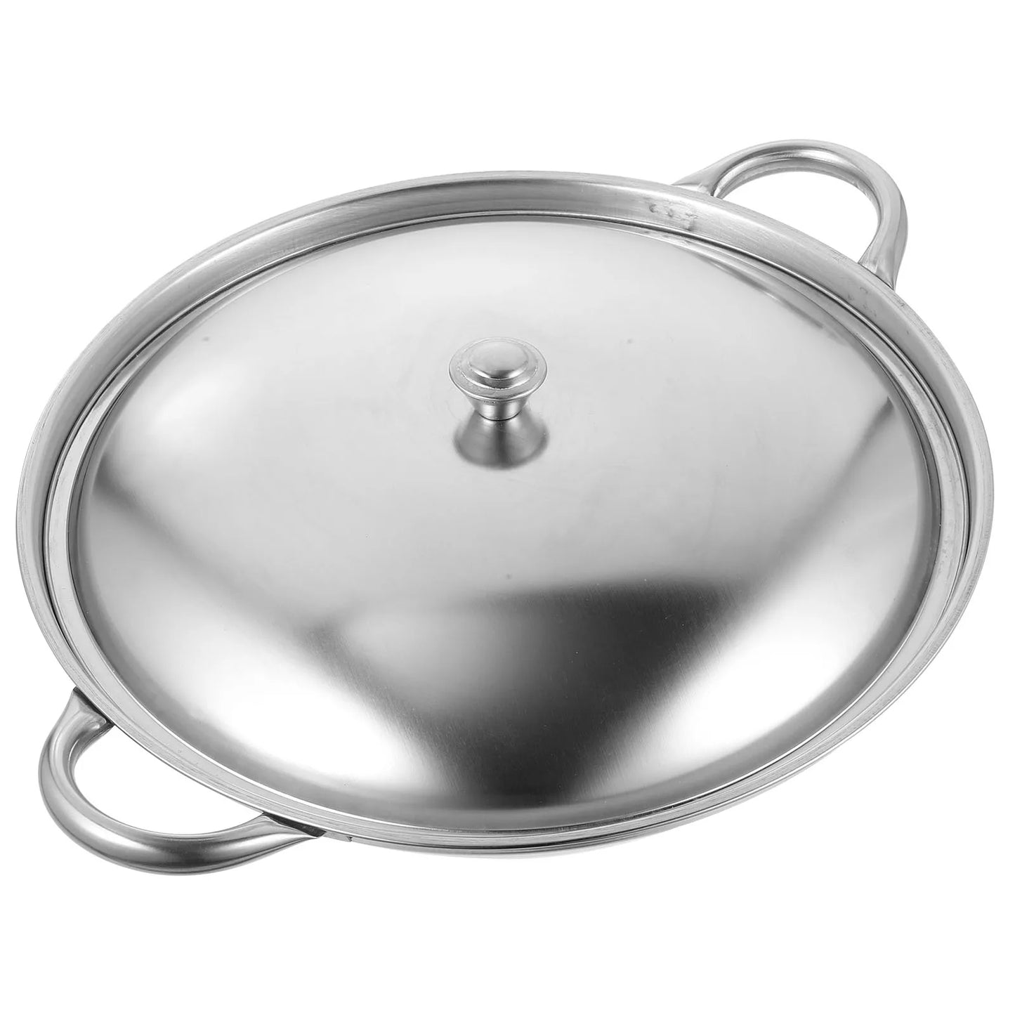 Edelstahl Kochtopf mit Deckel – Vielseitiger Kochtopf für Zuhause & Gastronomie – 27,5 x 22 cm