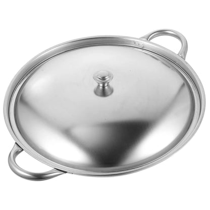 Edelstahl Kochtopf mit Deckel – Vielseitiger Kochtopf für Zuhause & Gastronomie – 27,5 x 22 cm