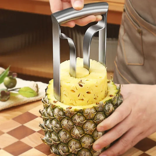 Ananas Dunschiller aus Edelstahl – Professionelles Küchenutensil für schnelles und einfaches Schälen von Ananas