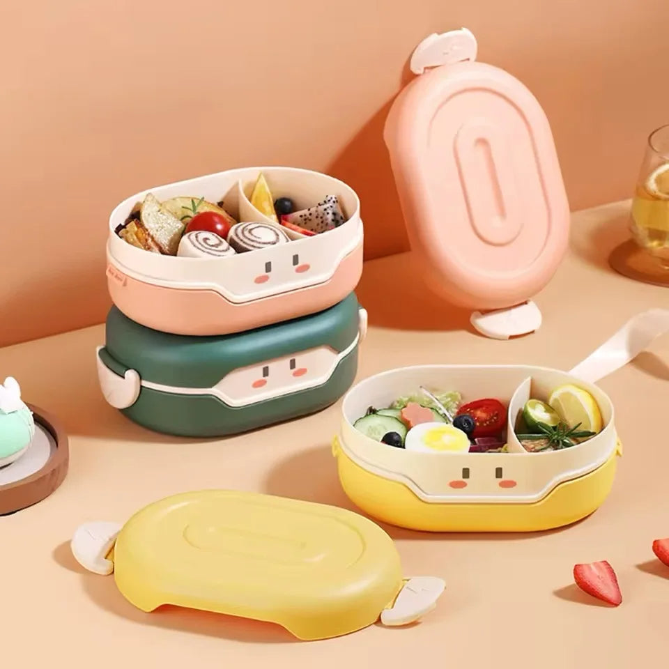 Bento Lunchbox für Kinder – 780 ml Brotdose im Japanischen Stil – Kawaii Lunchbox für Schule & Kindergarten