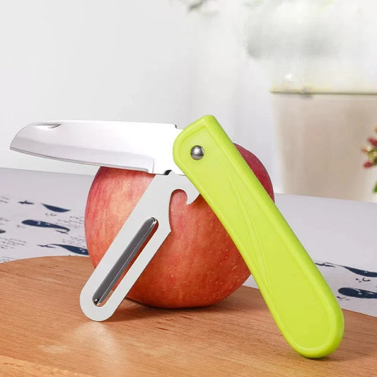 Klappbares Obst- und Gemüsemesser Edelstahl – Kompakt & Vielseitig