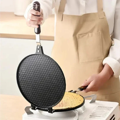 Doppelköpfige Loempia-Maschine 17 cm – Knusprige Frühlingsrollen, Haushaltsgerät für Gasherd