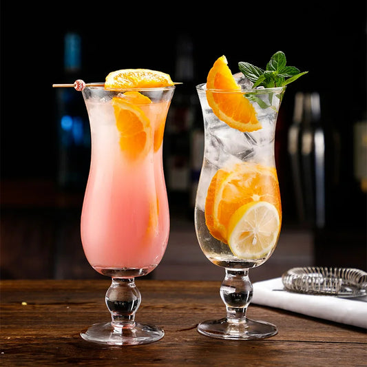 2 Stuks Cocktailglas mit breiter Öffnung – 300 ml Kurzes Fußdesign, Sommer-Essential für Säfte und Cocktails