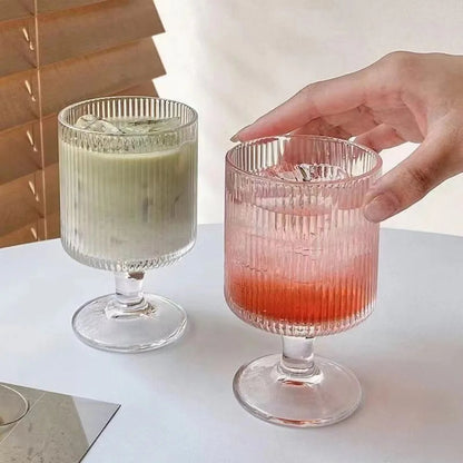 2er-Set Glasbecher – Hitzebeständig & Verdickt – 300 ml – Ideal für Saft & Espresso