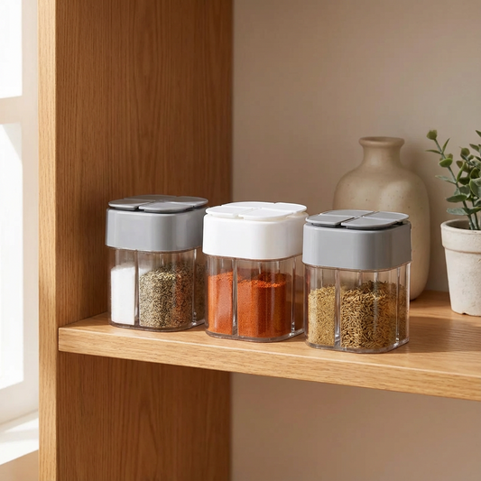 4-in-1 Gewürzspender aus Kunststoff