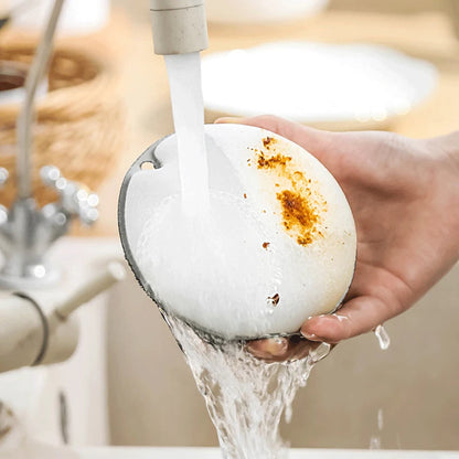Doppelseitiger Schwamm | Antihaft | Vielseitige Reinigung | Luffa Baumwolle (10 KitchenSwish Schwämme)