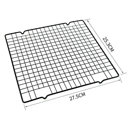 Antihaft-Kühlgitter für Kuchen, Gebäck und Brot – 27,5x25,5 cm