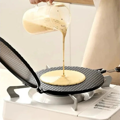 Doppelköpfige Loempia-Maschine 17 cm – Knusprige Frühlingsrollen, Haushaltsgerät für Gasherd