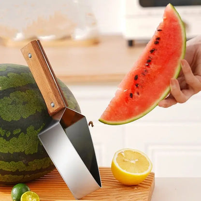 Wassermelonen Schneider aus Edelstahl – Präzises Schneiden für Obst & Gemüse, Einfache Handhabung
