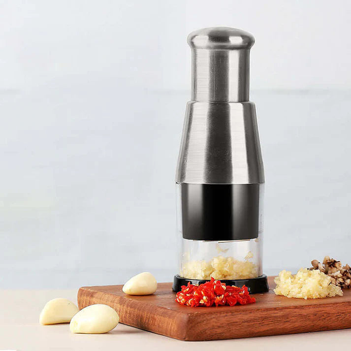 Multifunktionaler Gemüseschneider, Robuste Edelstahlklingen, Schnell & Präzise
