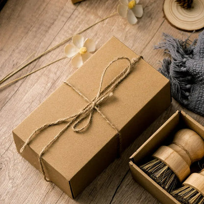 Set aus 3 natürlichen Spülbürsten mit Holzgriff – Sisal  Kokosborsten – umweltfreundlich