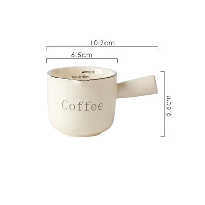 Milchkännchen | Antihaft | Ergonomischer Griff | Keramik