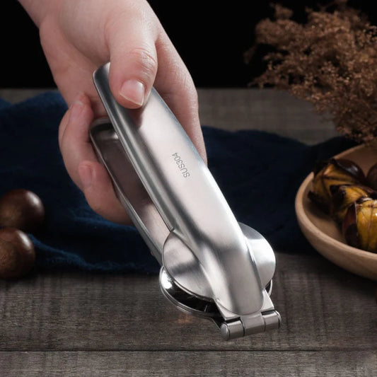 Edelstahl Kastanienöffner – Sicher, Ergonomisch, Spülmaschinenfest