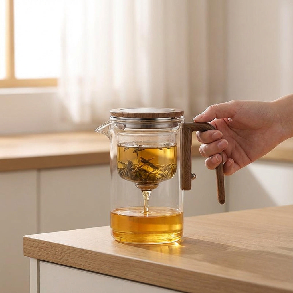 Teekanne aus Glas 600 ml