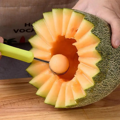 Wassermelonen Schneider – Praktischer Fruchtschneider für Melonen, Schnell & Einfach