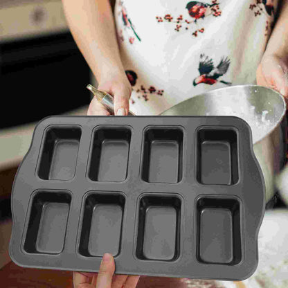 Mini Kastenform Backform aus Kohlenstoffstahl – Antihaft für Brot, Kuchen und Hotdogs