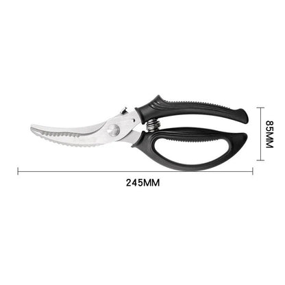Küchenschere – Multifunktional & Scharf – 3CR14 Edelstahl – 245mm