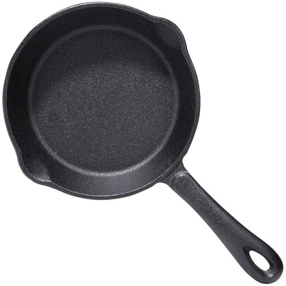 Gusseisenpfanne – 16 cm – Für Herd, Grill & Backofen – Robust & Hitzebeständig