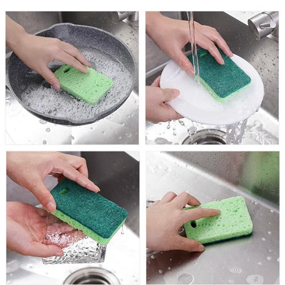 Nano Reinigungsschwamm Set – 5 Stück – Entfernt Rost & Flecken – 105x70x20 mm