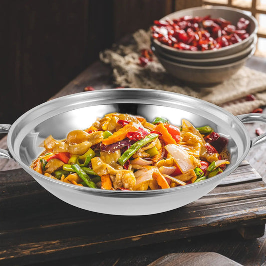 Edelstahl Kochtopf mit Deckel – Vielseitiger Kochtopf für Zuhause & Gastronomie – 27,5 x 22 cm
