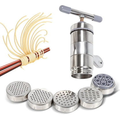 Pasta Presse | Antihaft | Vielseitige Formen | Metall