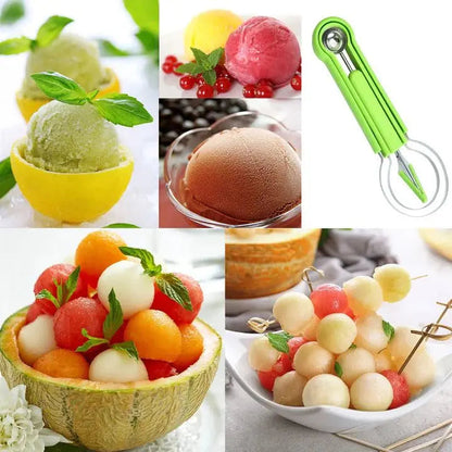 4-in-1 Edelstahl-Fruchtschneider-Set Mivoza Deutschland