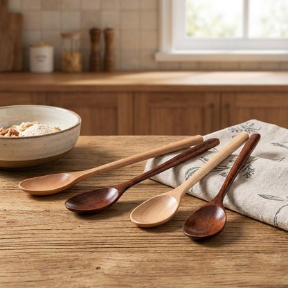 Holzlöffel Set 2-tlg – Natürlich und vielseitig einsetzbar