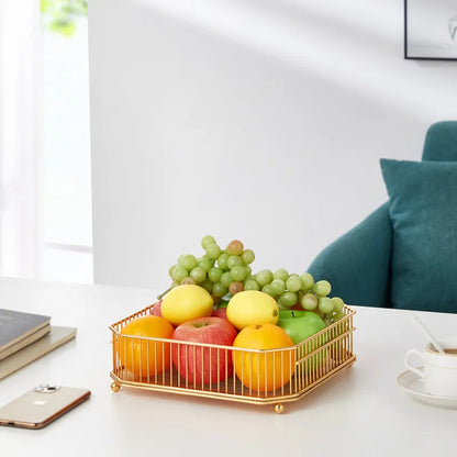 2-stöckiger Obstkorb – Große Kapazität, Abnehmbar, Modernes Design