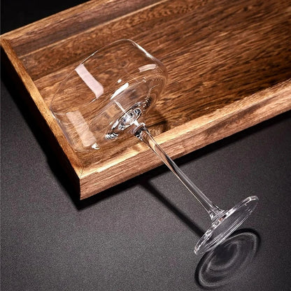 Set aus 2 Cocktailgläsern – Ultradünnes Design – 16,3 x 8,5 cm – Retro Martini- & Weingläser