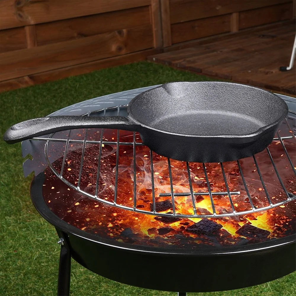 Gusseisenpfanne – 16 cm – Für Herd, Grill & Backofen – Robust & Hitzebeständig