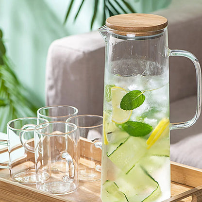 Karaffe | Antihaft | Gleichmäßige Wärmeverteilung | Glas