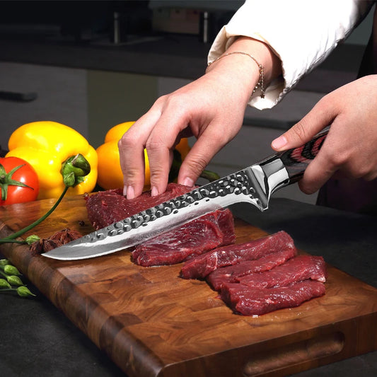 Gesmeed Ausbeinmesser 5,5 Zoll – Edelstahl Küchenmesser für Fleisch, Fisch & Gemüse