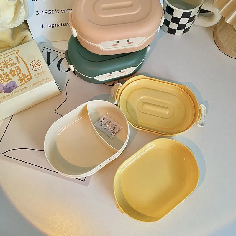 Bento Lunchbox für Kinder – 780 ml Brotdose im Japanischen Stil – Kawaii Lunchbox für Schule & Kindergarten