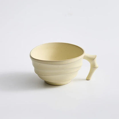 Keramiktasse | Vintage-Design | Wärmespeichernd | Spülmaschinenfest