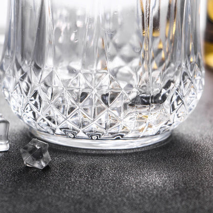 Kristallglas Eiskübel 1L – Langlebiger, transparenter Ice Bucket aus bleifreiem Glas