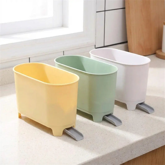 Küchenabfallbehälter mit Ablauf