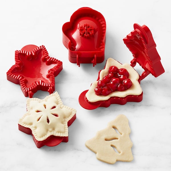 Set aus 3 Weihnachts-Hand-Pie-Maker – Festliche Backformen für Mini-Pasteten