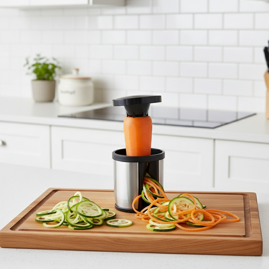 Spiralschneider aus Edelstahl