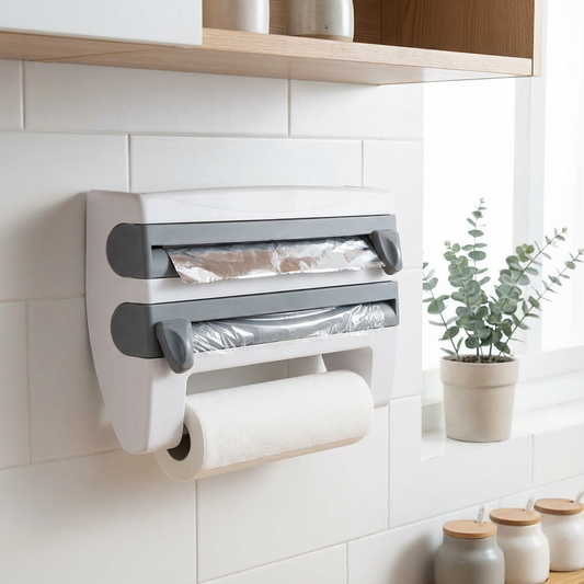 Wandspender für Folien und Küchenrollen