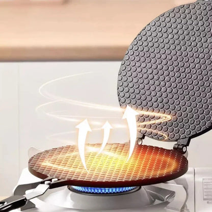 Doppelköpfige Loempia-Maschine 17 cm – Knusprige Frühlingsrollen, Haushaltsgerät für Gasherd
