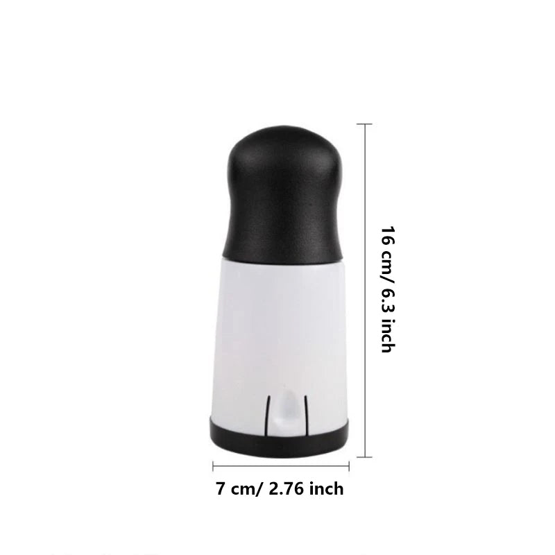 Multifunktionale Trommelreibe – Edelstahl & ABS – Gemüseschneider, Käsehobel, Obstschäler – 16 x 7 cm