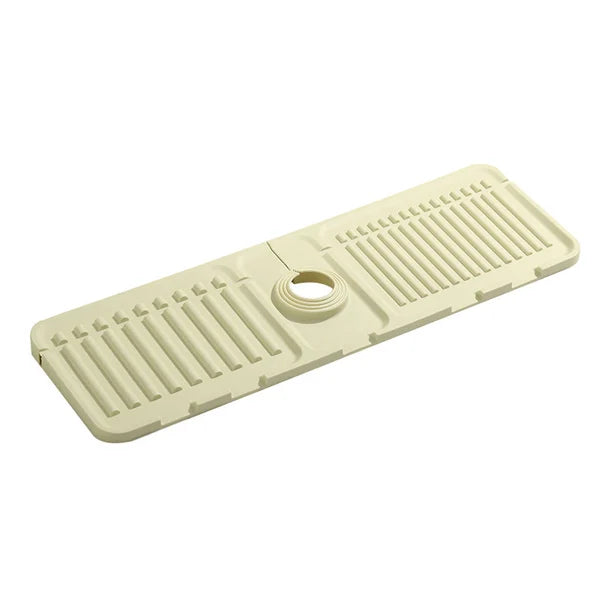 Wasserhahn-Silikonauflage – Tropfschutz für trockene Arbeitsplatten, 45 cm