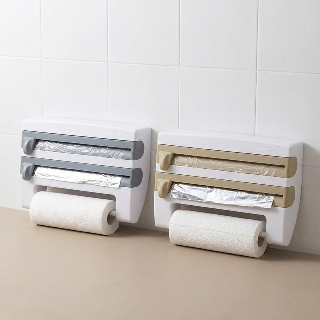 Wandspender für Folien und Küchenrollen
