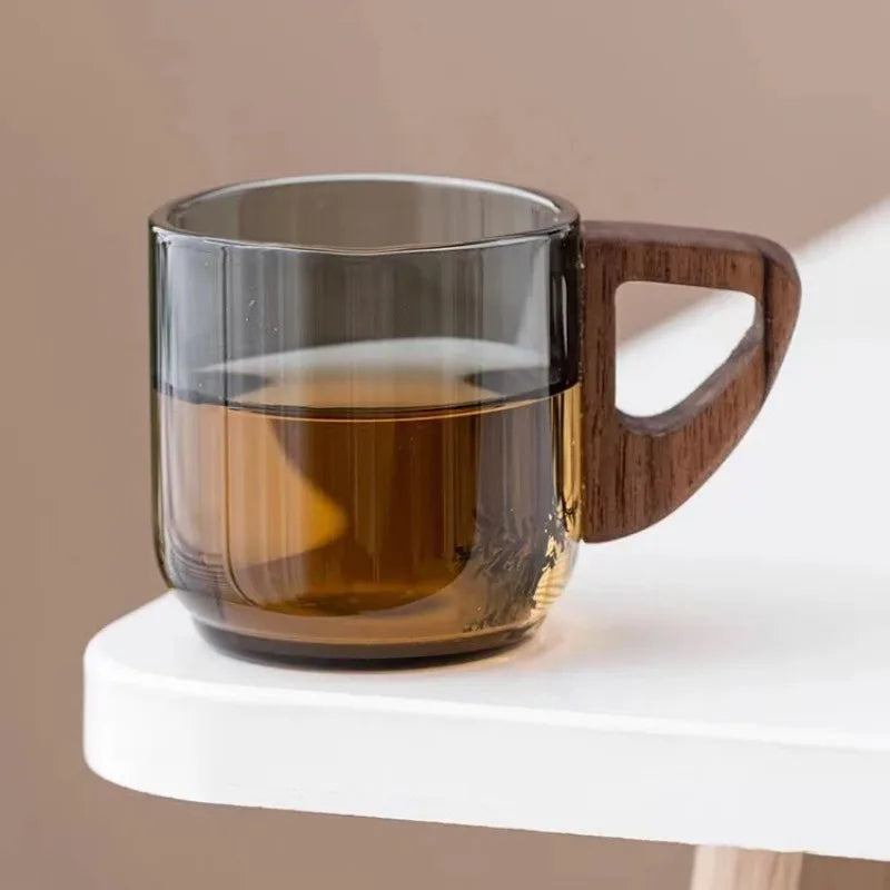 Teeglas-Set | Hitzebeständig | Elegantes Design | Glas (2 Teegläser)