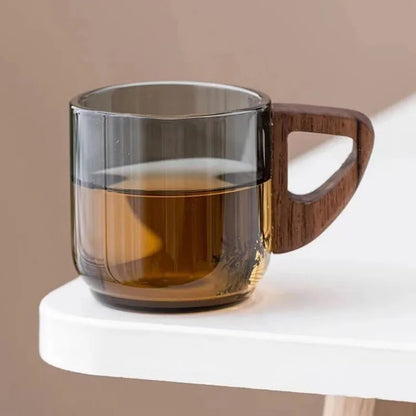 Teeglas-Set | Hitzebeständig | Elegantes Design | Glas (2 Teegläser)