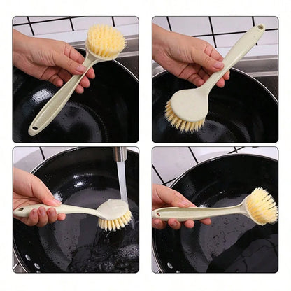 Küchenbürsten Set | Antihaft | Ergonomischer Griff | Kunststoff (5 Bürsten)