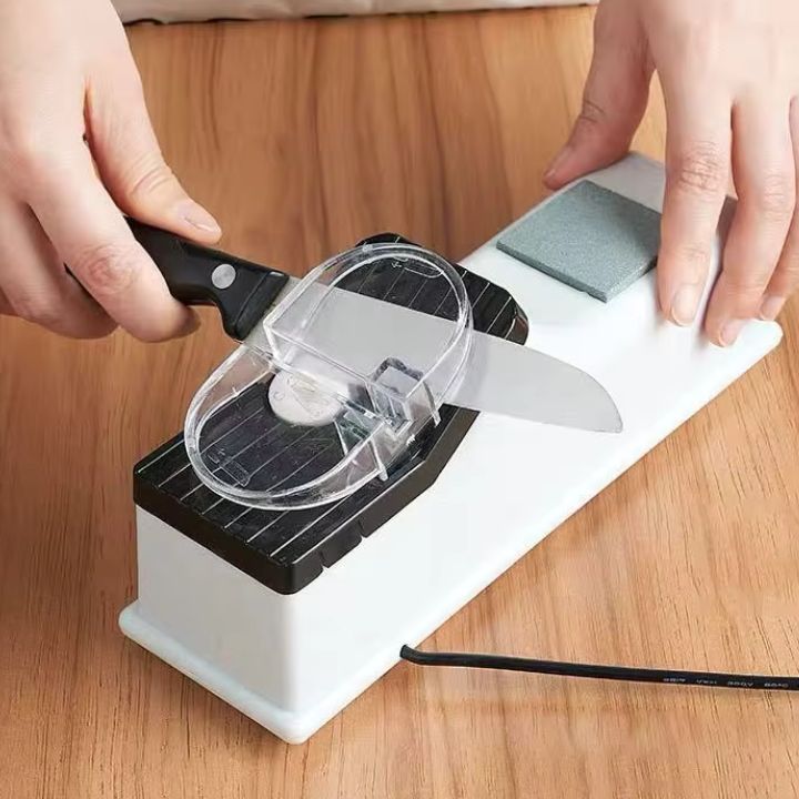 Elektrischer Messerschärfer – Einfaches und schnelles Schärfen von Küchenmessern