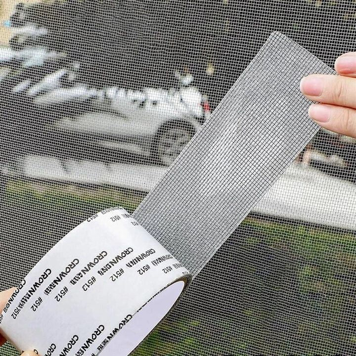 Bildschirmnetz Reparaturband, selbstklebend für Fenster, schnell und einfach, langlebige Reparatur