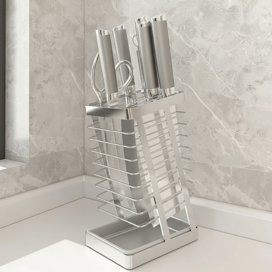 Messerhalter aus Edelstahl